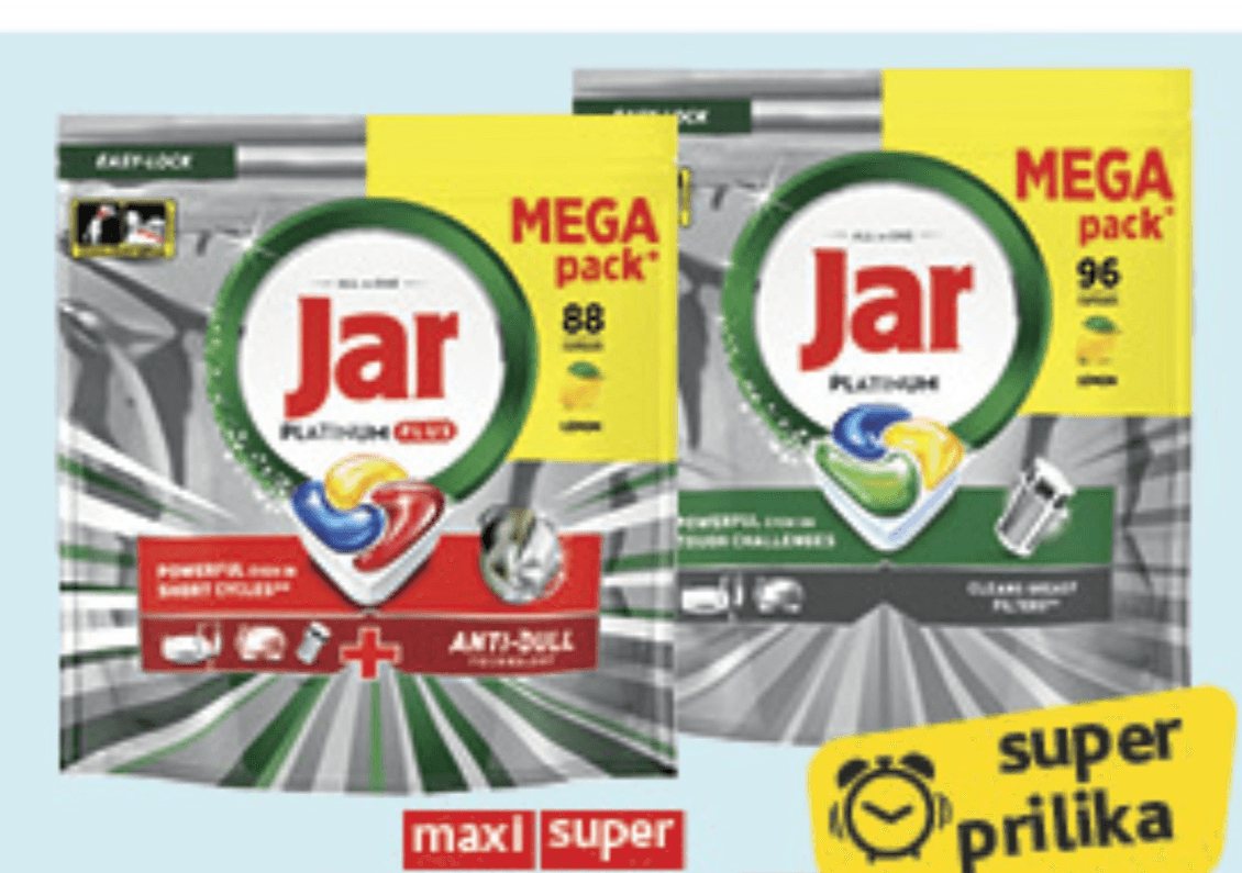 Jar tablete za strojno pranje posuđa - Akcija u trgovini Konzum