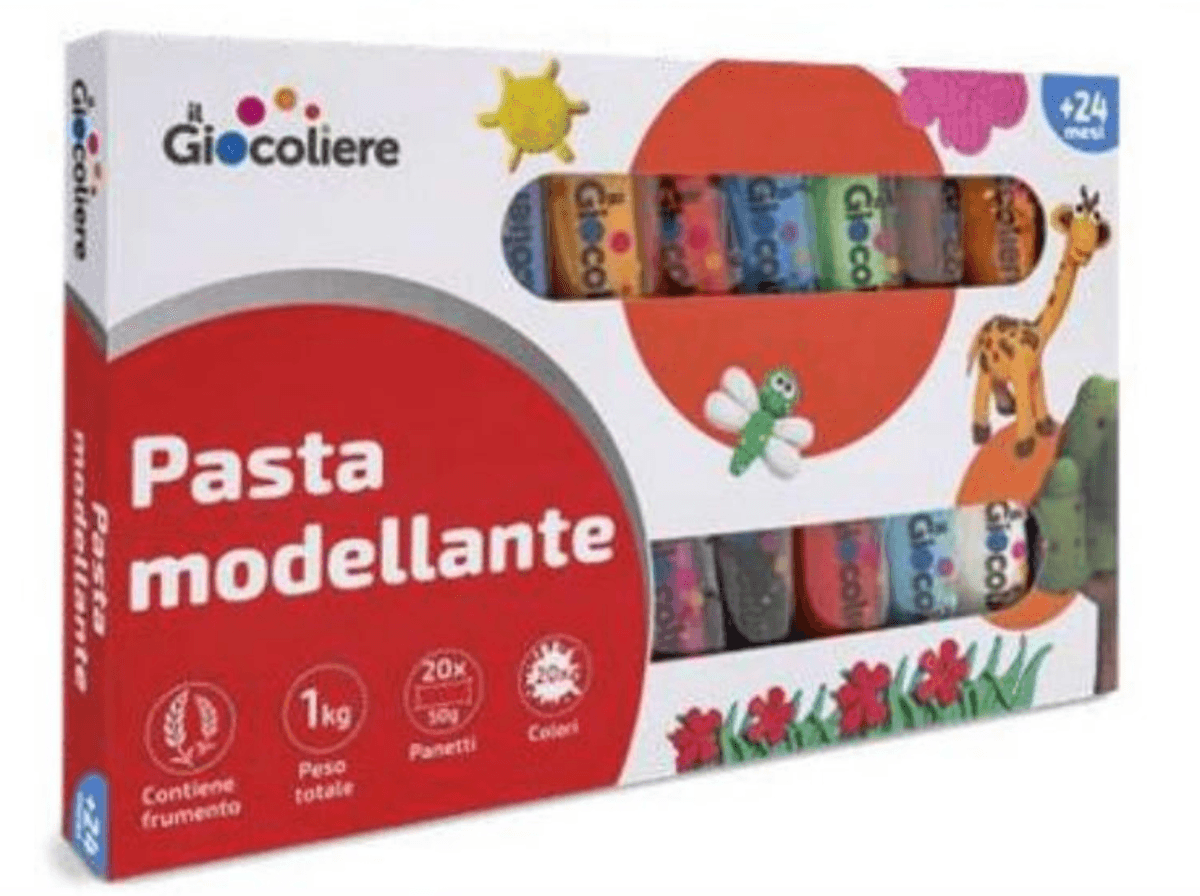 Plastelin 1KG Giocoliere - Akcija u trgovini Eurospin