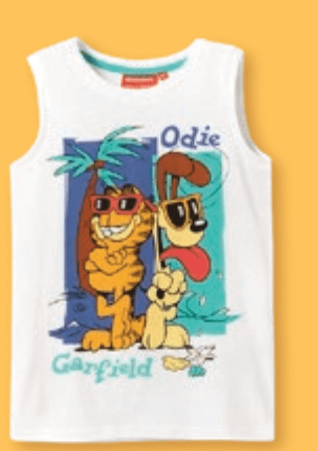 Majica bez rukava Garfield 104-134 cm - Akcija u trgovini Pepco