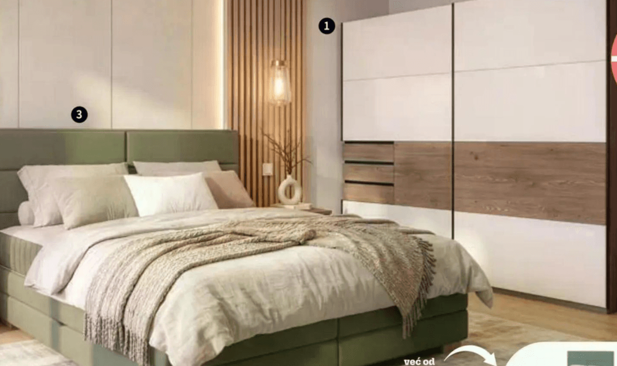 Spavaća soba Vito 2 - Akcija u trgovini Prima