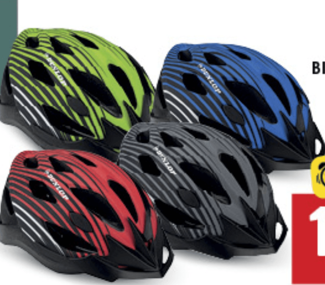 Dunlop Biciklistička kaciga kom - Akcija u trgovini Konzum