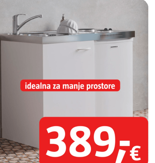 Mini kuhinja 'Pantry' - Akcija u trgovini Bauhaus