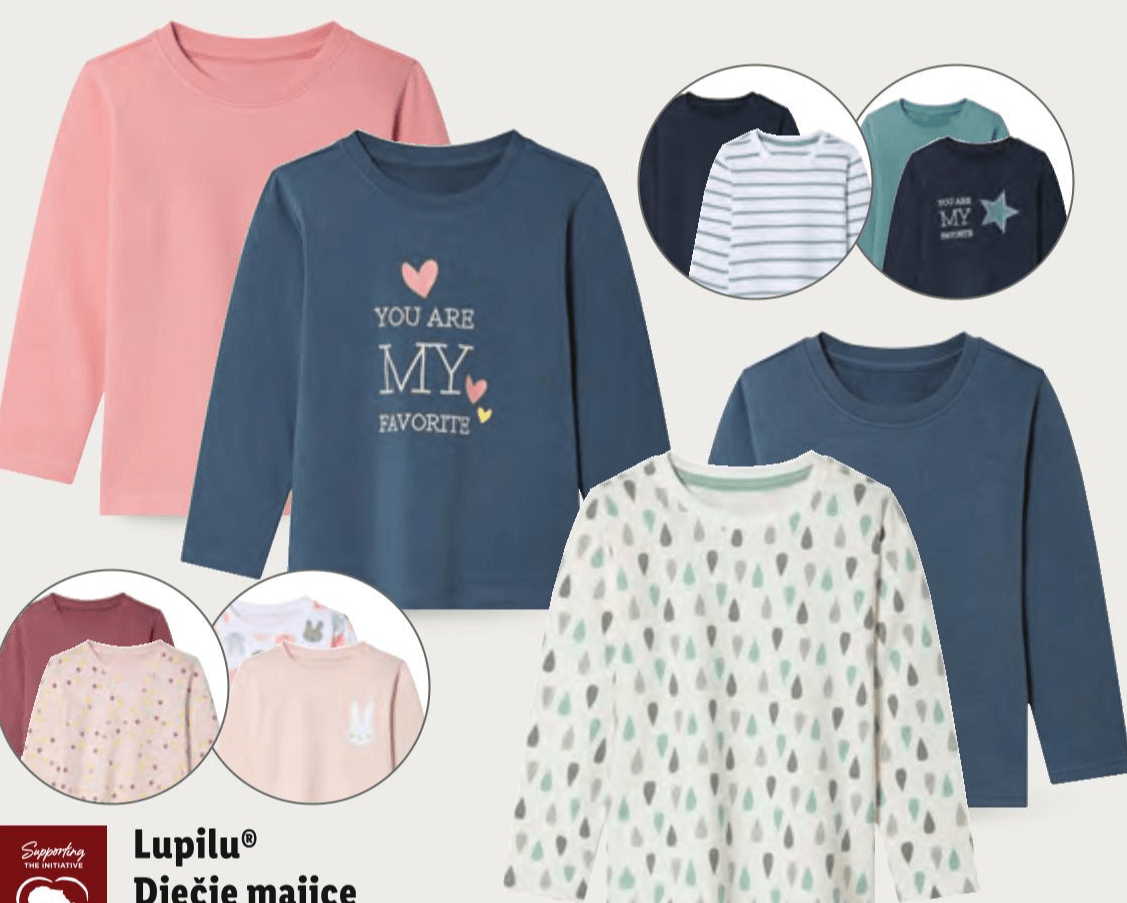Lupilu Dječja majica Komad - Akcija u trgovini Lidl