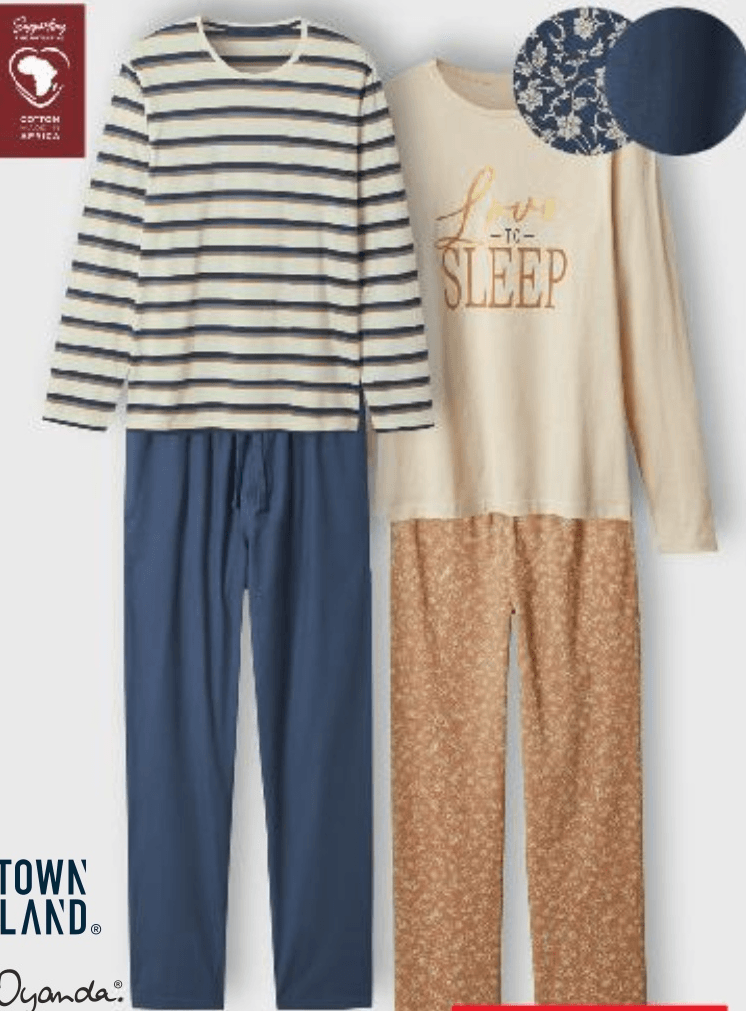 TOWN LAND Pidžama - Akcija u trgovini Kaufland