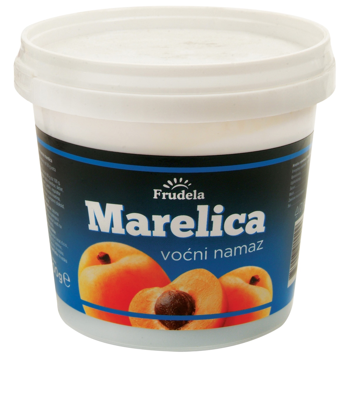 Frudela Voćni namaz marelica, miješano voće 700 g - Akcija u trgovini NTL