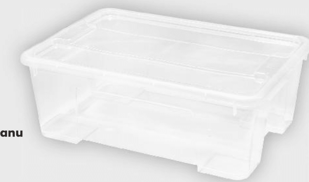 Kutija za pohranu s poklopcem cca. 11 l ili 5 l W5 - Akcija u trgovini Kaufland