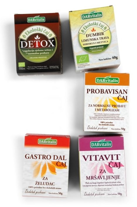 Čaj Darvitalis od 40 g do 50 g - Akcija u trgovini Interspar