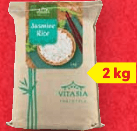 VITASIA Jasmin riža 2 kg - Akcija u trgovini Lidl
