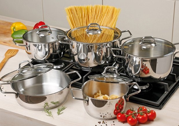 Set posuđa Evita Inox 10 komada u setu - Akcija u trgovini Spar