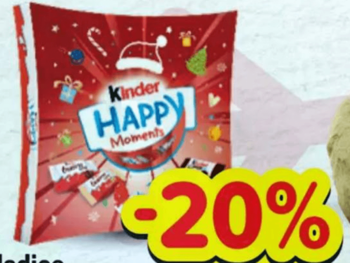 Kinder Čokoladice Happy Moments 161 g - Akcija u trgovini Plodine