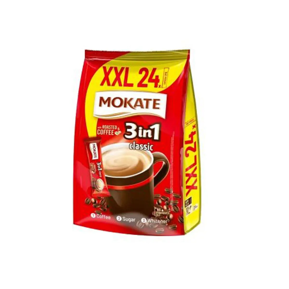 Mokate Kava instant 3u1 vrećica XXL 408 g (24 x 17 g) - Akcija u trgovini NTL