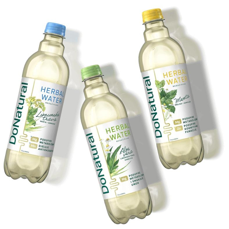 Donatural Aromatizirana voda 0,5 L - Akcija u trgovini Tommy