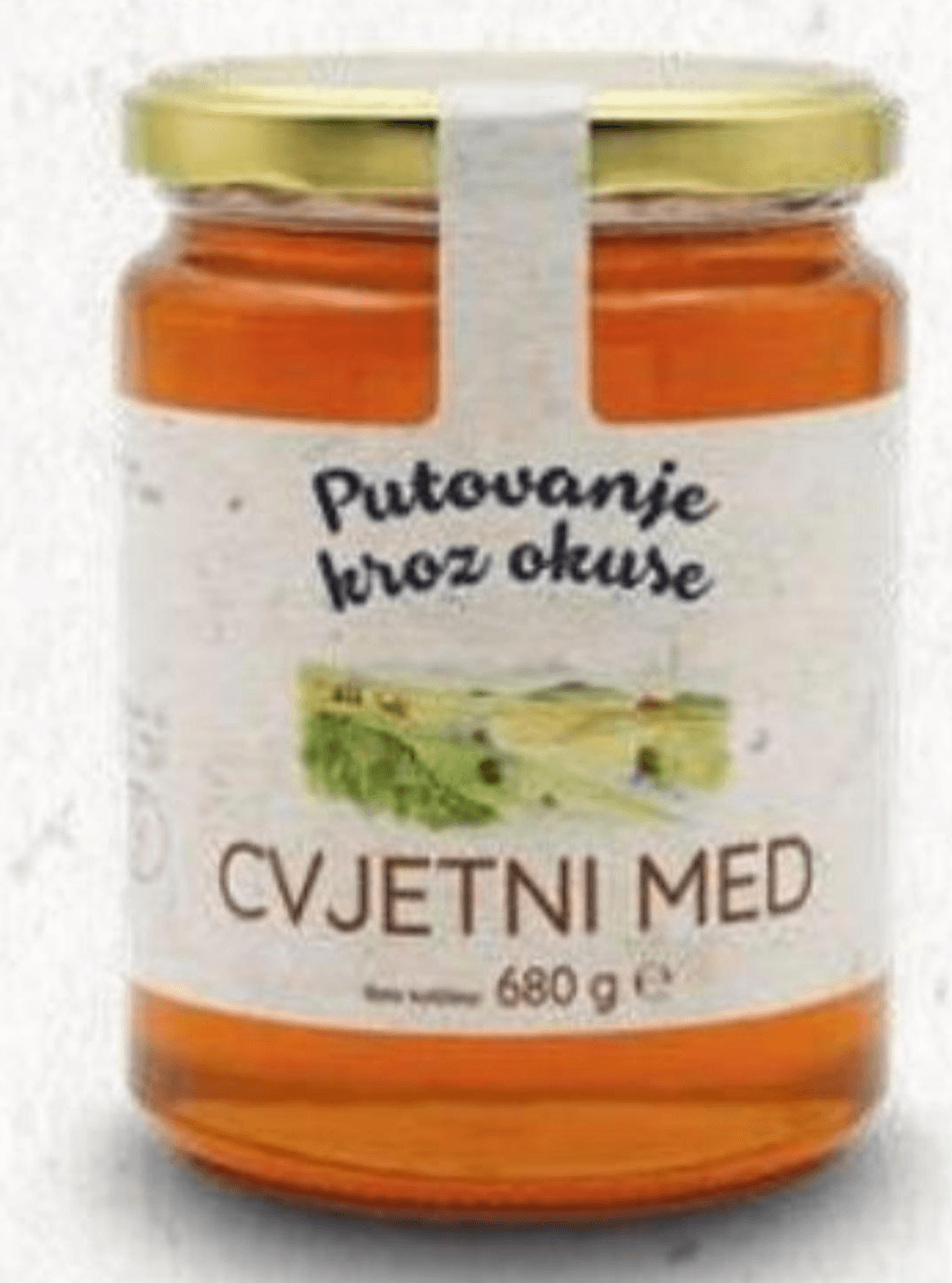 Putovanje kroz okuse cvjetni med 680 g Akcija u trgovini Eurospin