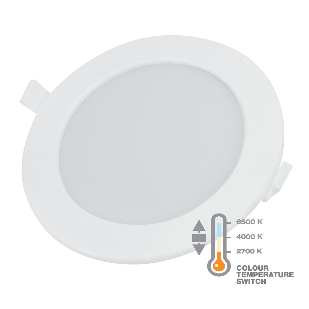 LED panel Ugradbeni: 6-24 W, 570-2.280 lm, Ø 12,8-30 cm ili d 12 x 12 - d 30 x 30 cm Akcija u trgovini Bauhaus