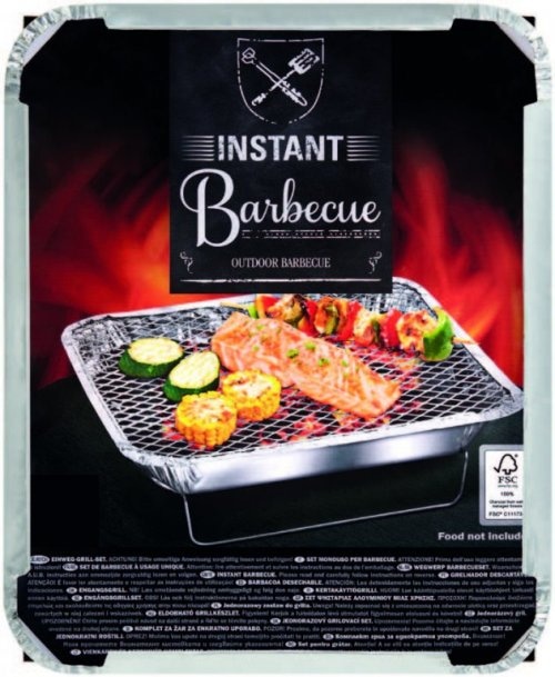 GRILLMEISTER Jednokratni set za roštilj Komad - Akcija u trgovini Lidl