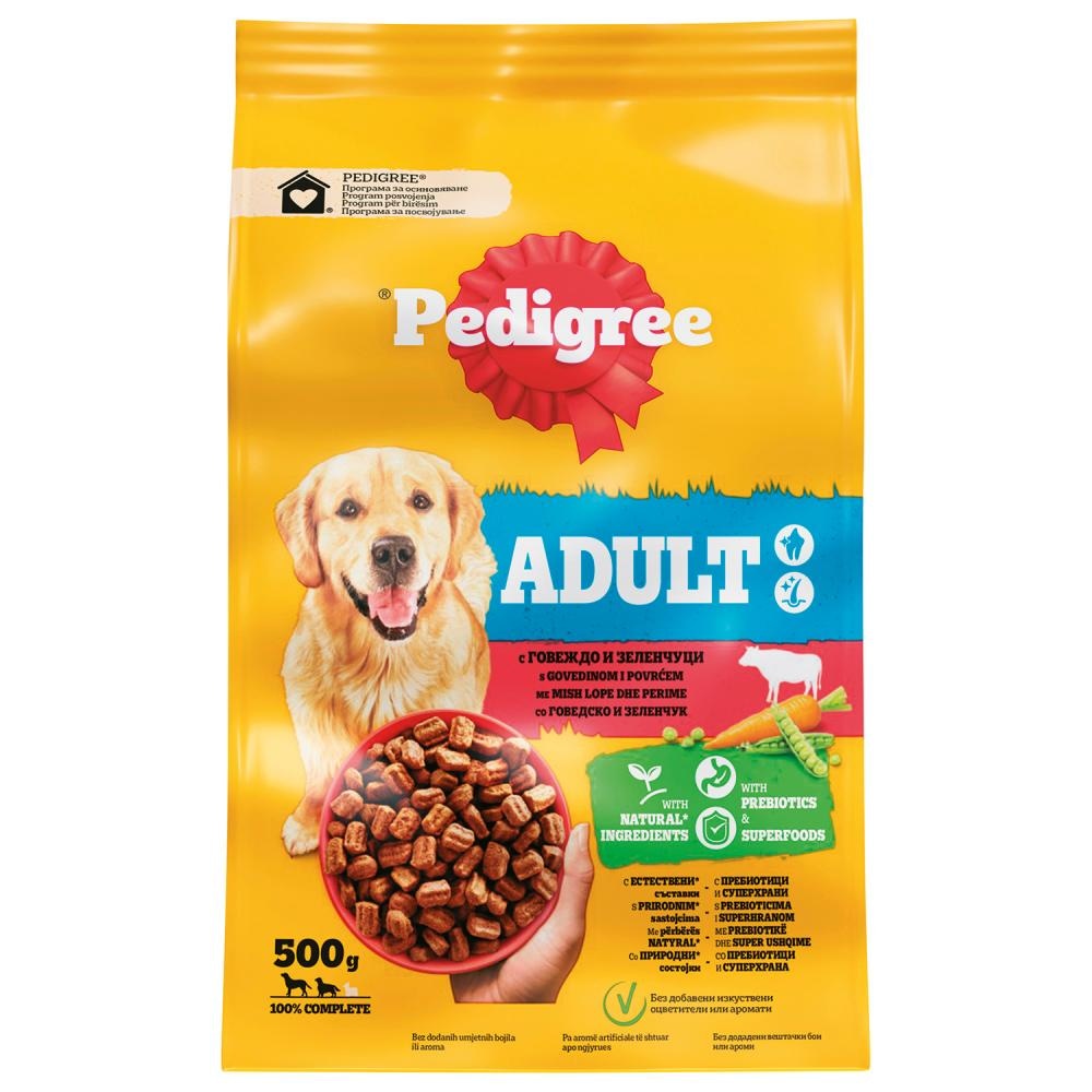 Pedigree Suha hrana za pse 500 g - Akcija u trgovini Bipa