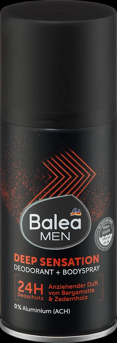 Balea Men deo sprej Deep Sensation 150 ml - Akcija u trgovini Dm