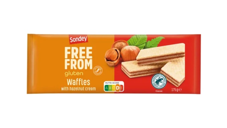 SONDEY Bezglutenske napolitanke 175 g - Akcija u trgovini Lidl