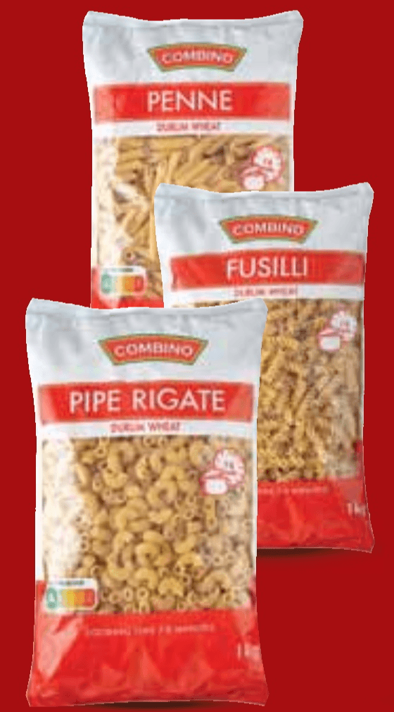 Combino Tjestenina 1 kg - Akcija u trgovini Lidl