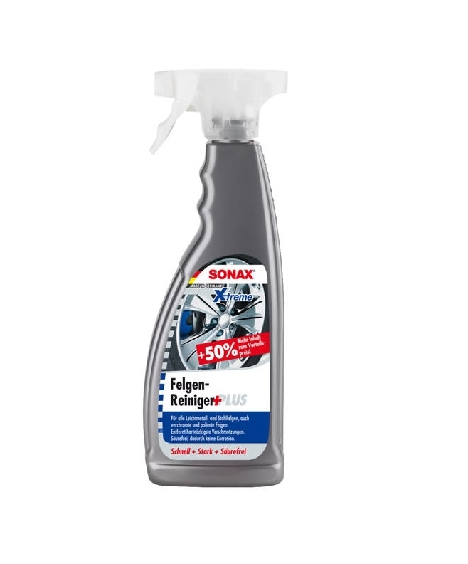 Sprej za čišćenje naplataka SONAX Felgen-Reiniger PLUS 750 ml - Akcija u trgovini Spar
