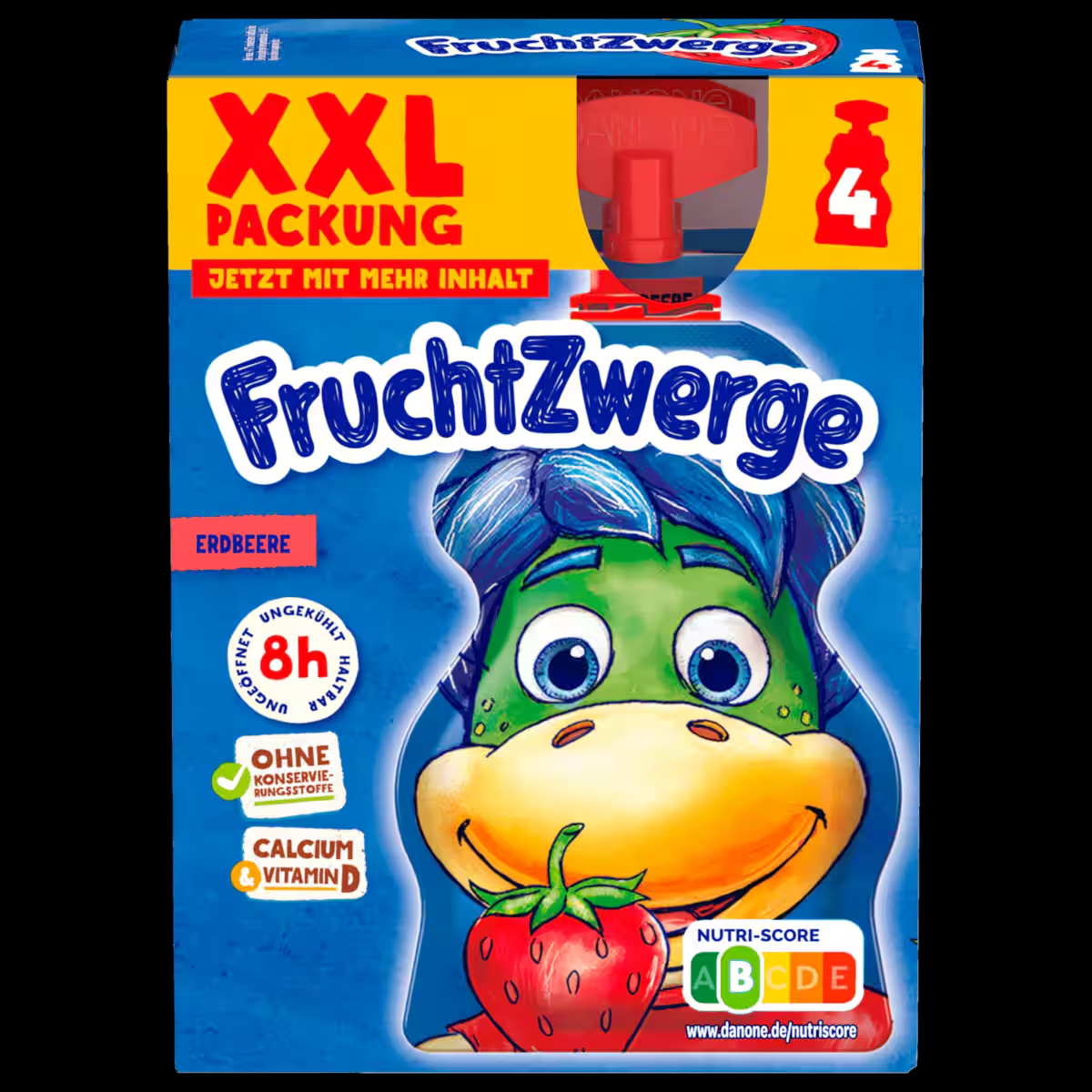 Danone Fruchtzwerge Go Jagoda 4x70g - Akcija u trgovini Žabac