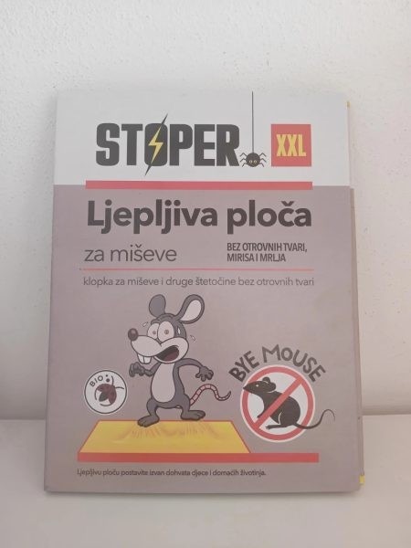 Stoper ljepljiva ploča za miševe XXL 1 kom Akcija u trgovini KTC