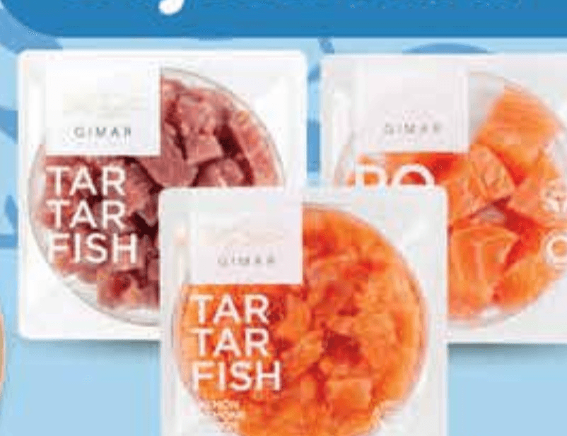 MEDUZA Tuna, losos ili tartar kocke 100 g - Akcija u trgovini Plodine