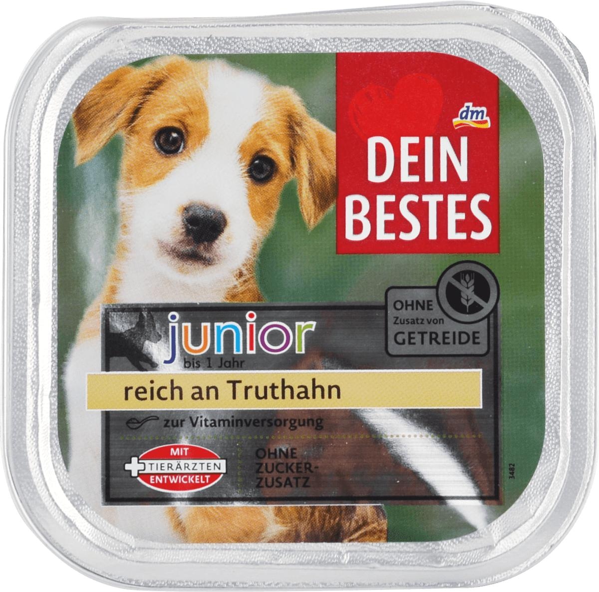 Dein Bestes hrana za pse s puretinom 150 g - Akcija u trgovini Dm