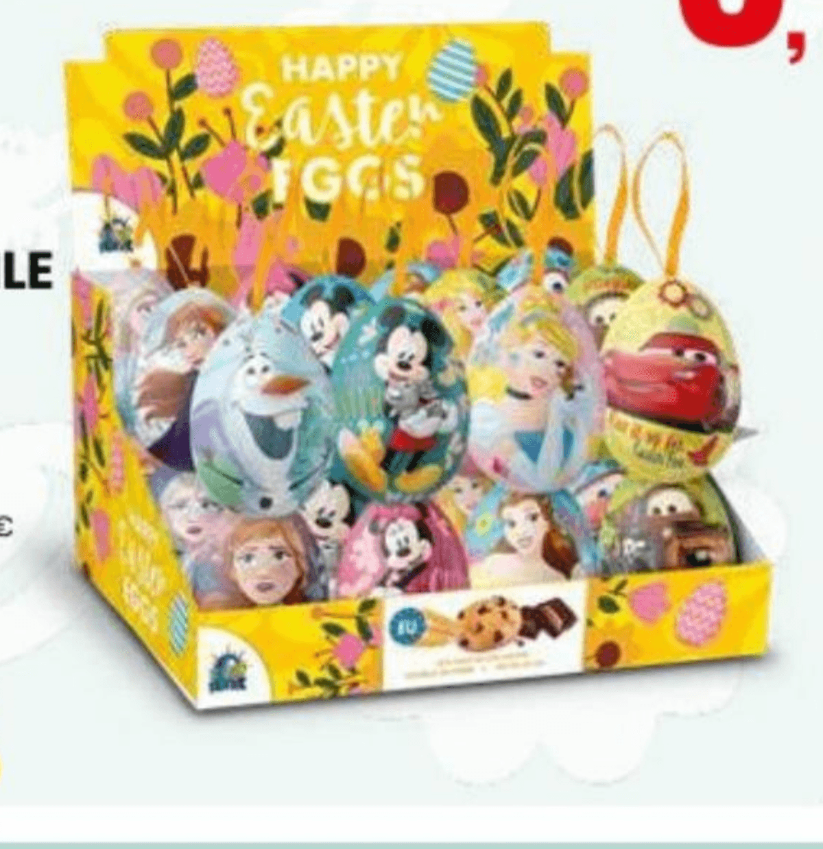 Keksi čoko pile u metalnoj kugli 10 g - Akcija u trgovini Eurospin