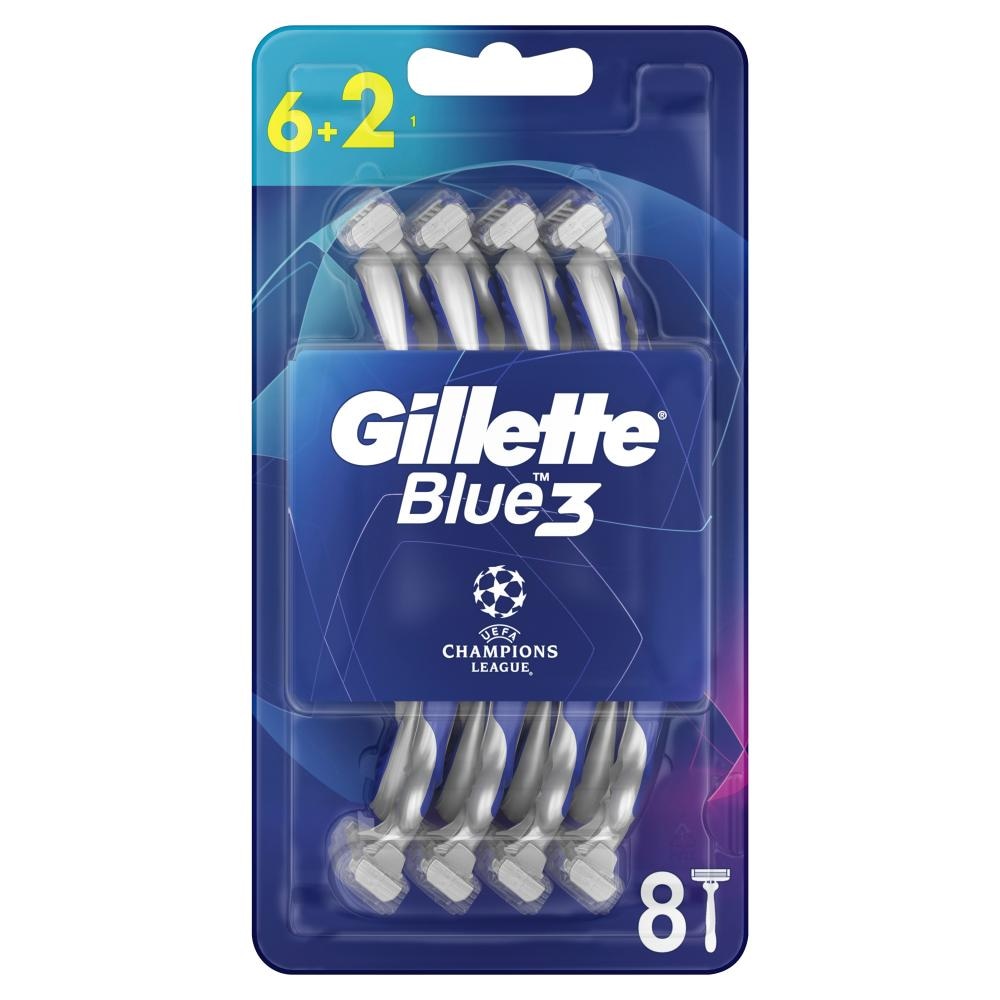 Gillette Blue 3 Jednokratne britvice 6+2 kom - Akcija u trgovini KTC
