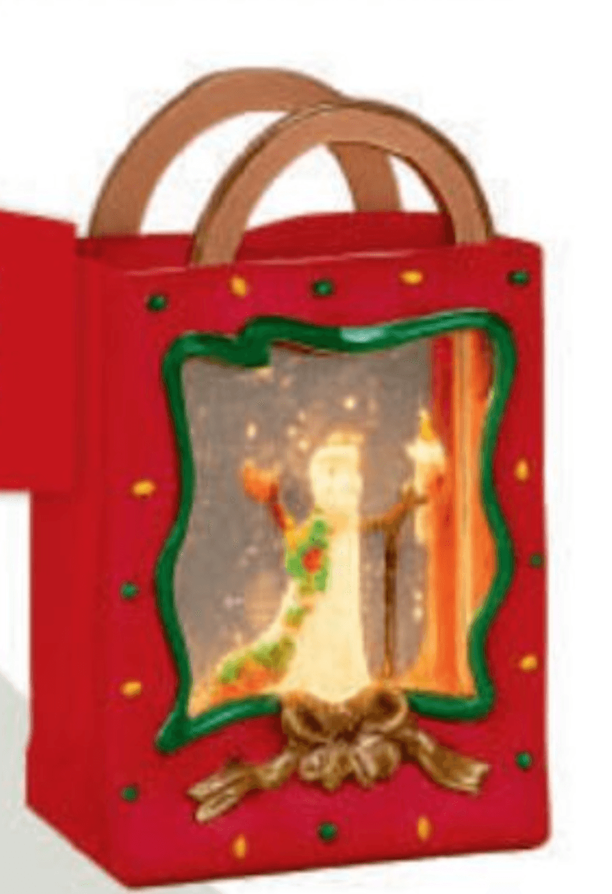 Božićna Lanterna poklon vrećica 1 komad - Akcija u trgovini Boso