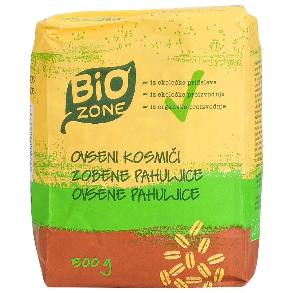 Bio Zone Zobene pahuljice 500g - Akcija u trgovini Konzum