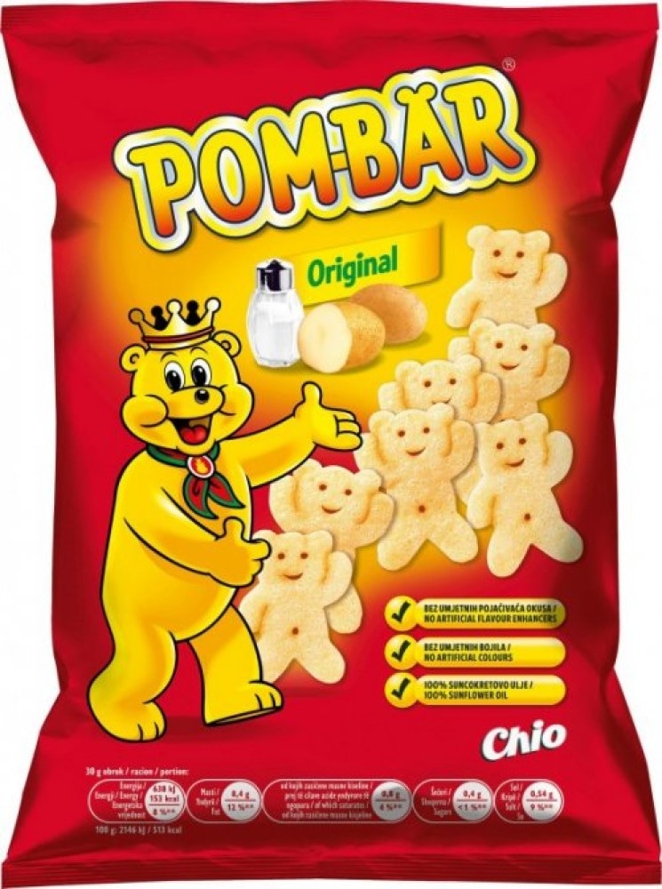 Tip Top ili Pom Bar Slani snack 40 - 50 g Chio - Akcija u trgovini Plodine