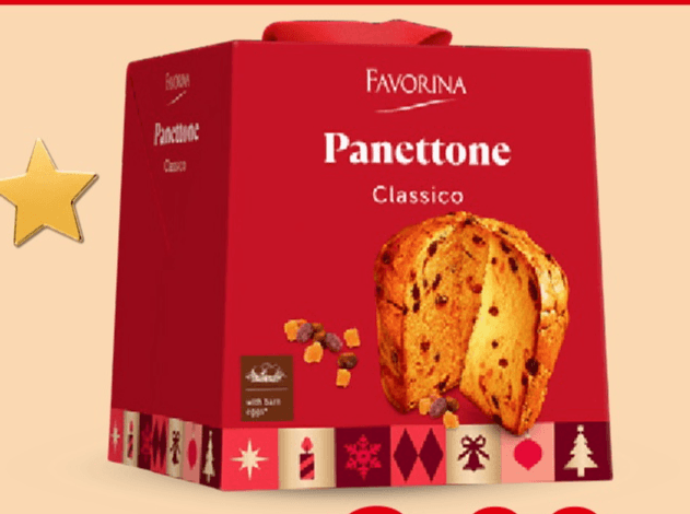 Favorina Panettone Classic 1 kg Akcija u trgovini Lidl