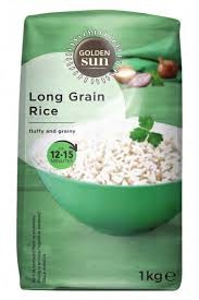 Golden Sun Riža dugozrnata 1 kg - Akcija u trgovini Lidl