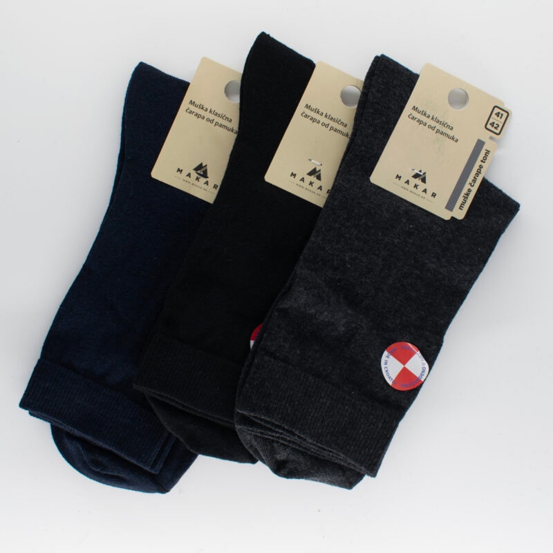 Čarape muške 2 kom/pakiranje MAKAR - Akcija u trgovini KTC