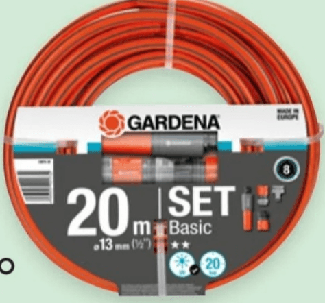 Set vrtno crijevo s nastavcima 1 set GARDENA - Akcija u trgovini Spar