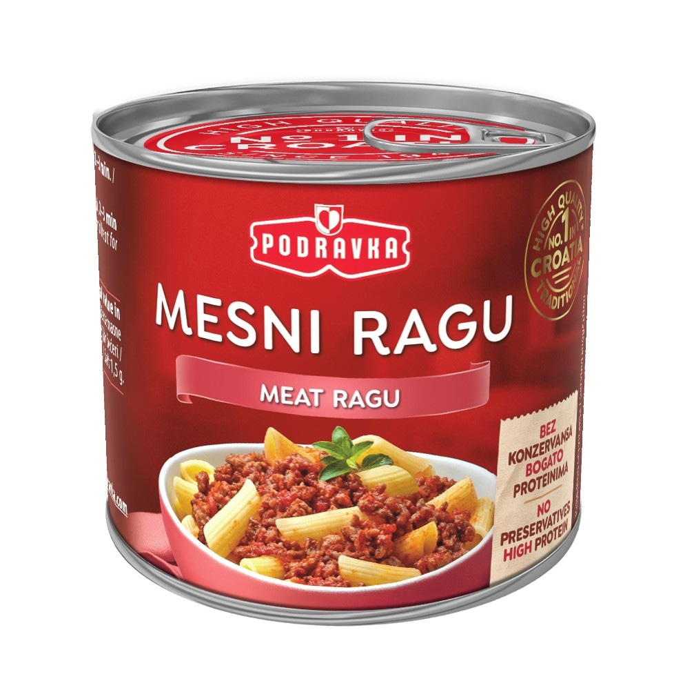 Podravka Mesni ragu 250 g - Akcija u trgovini Ribola