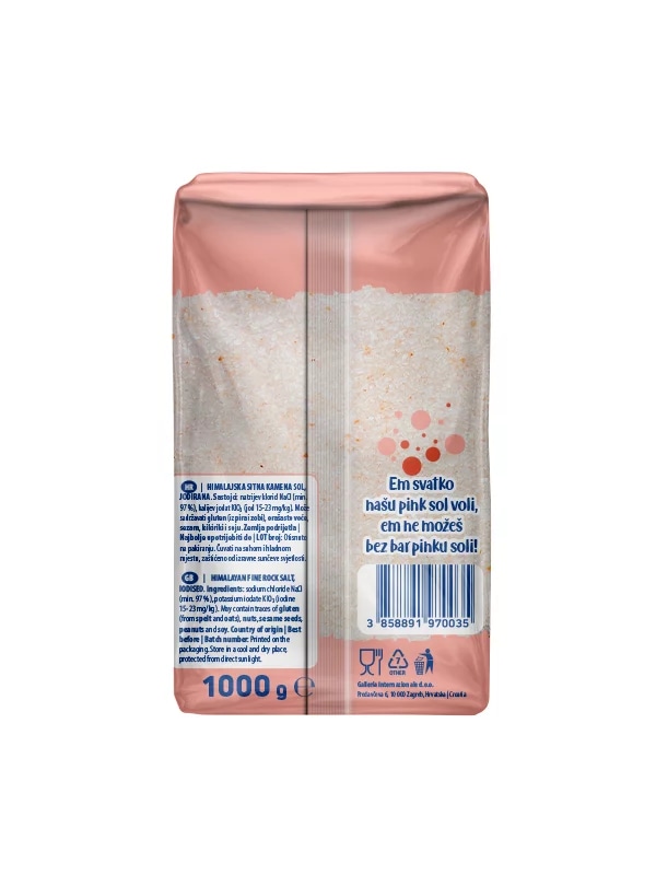 Nutrigold Himalajska Sol 500 g Akcija u trgovini Bipa