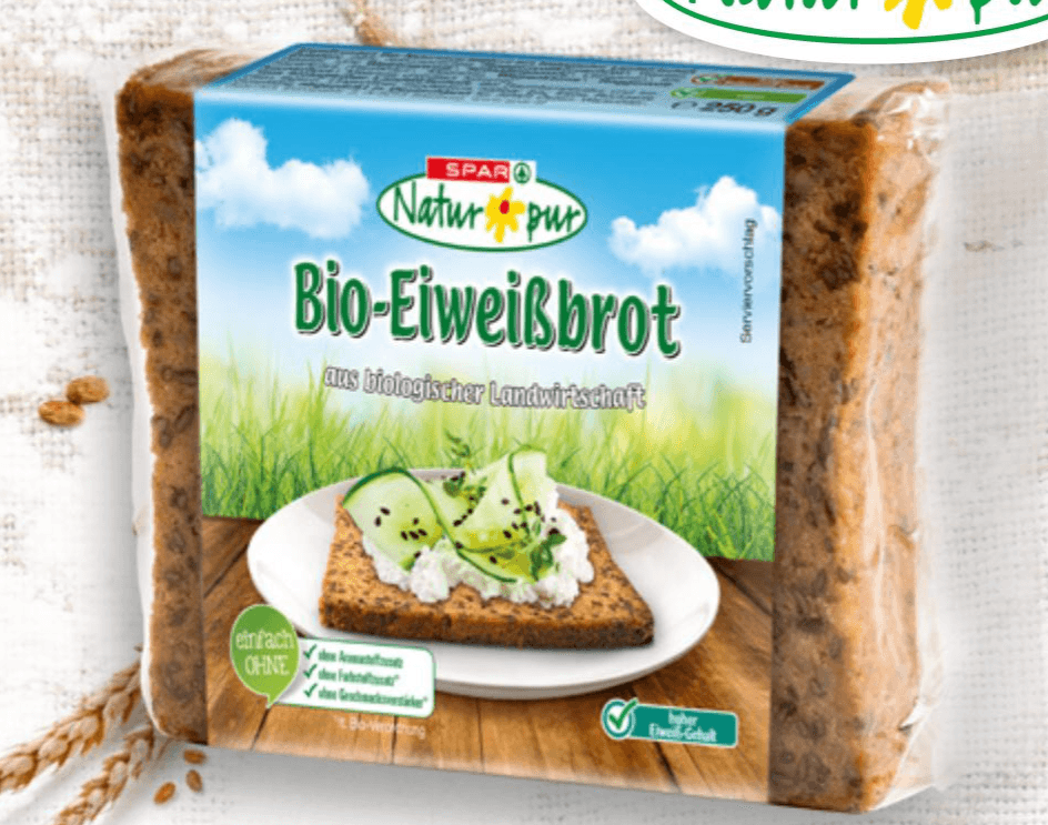 Kruh trajni proteinski 250 g Natur Pur - Akcija u trgovini Spar