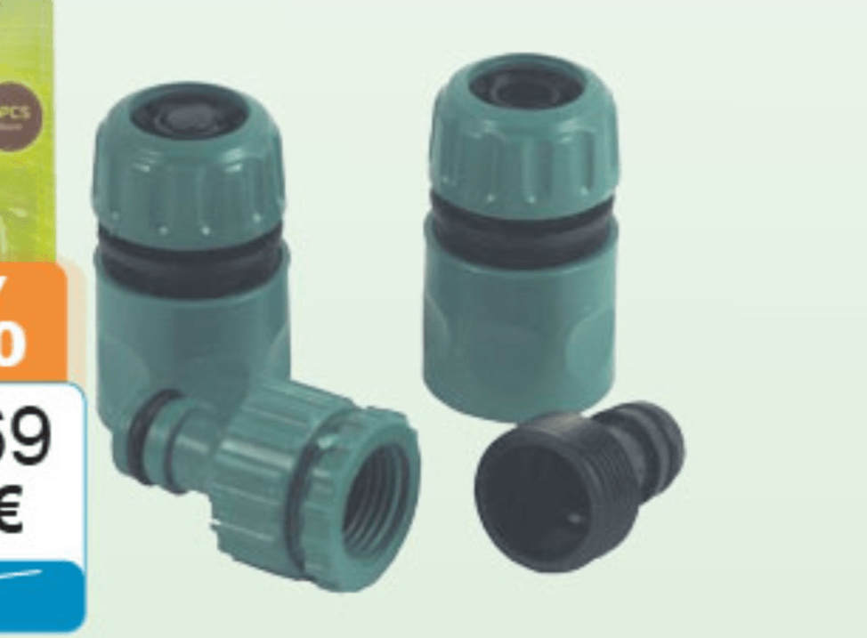 Nastavak za crijevo 4 kom - Akcija u trgovini KTC