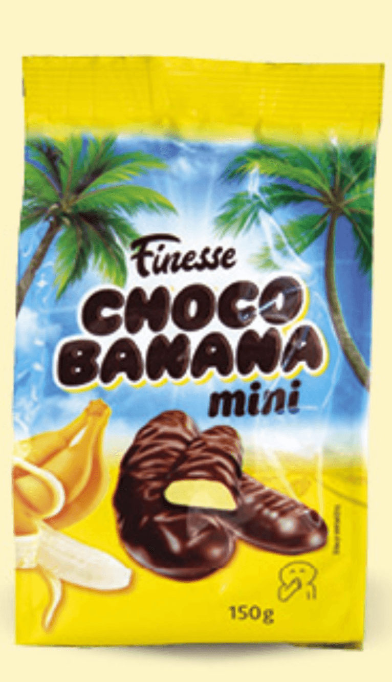 Finesse Čokoladne banane 150g - Akcija u trgovini Konzum