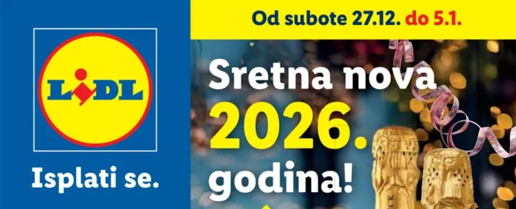 Lidl katalog Prehrambeni proizvodi od 27.12. do 05.01.2026