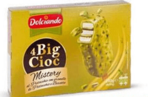 Dolciando sladoled Big Cioc od pistacije 4 kom / 240 g Akcija u trgovini Eurospin