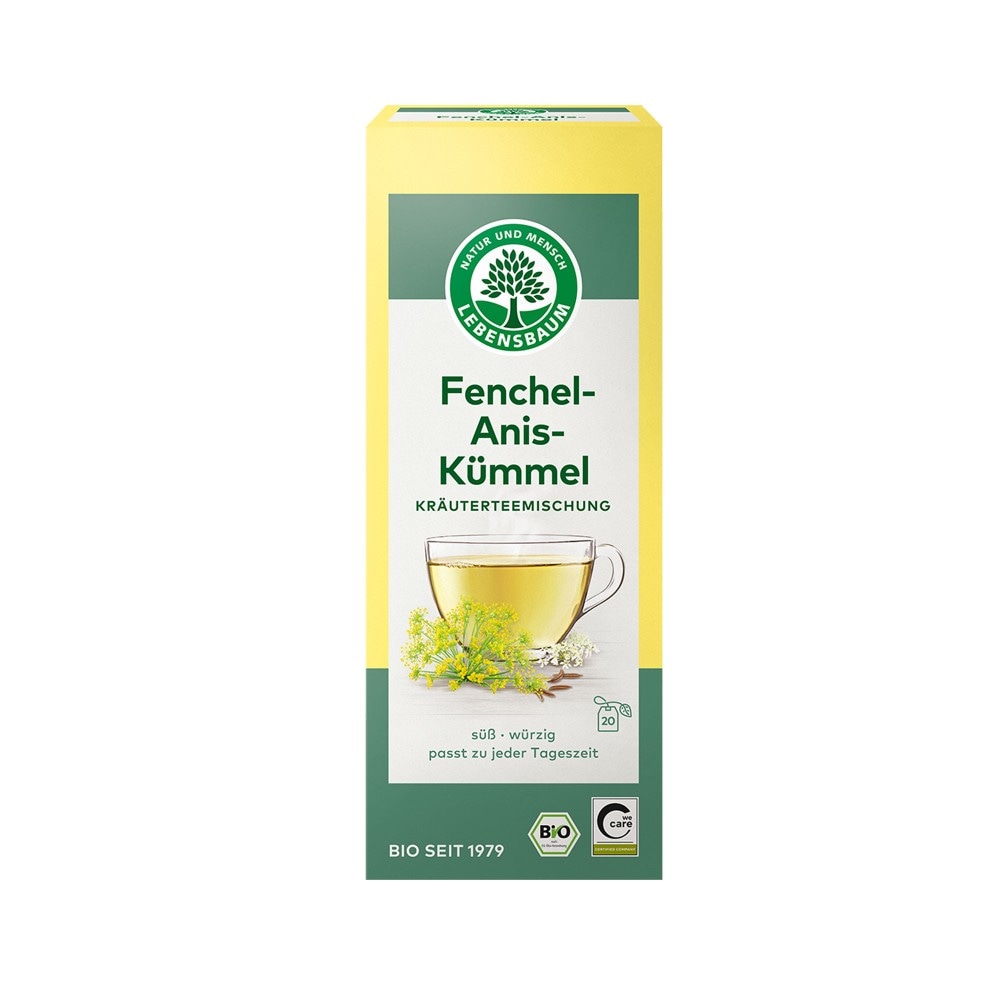 Bio Organic Čaj Fenchel-Anis-Kümmel-Tee 20 x 2 g Akcija u trgovini Kaufland