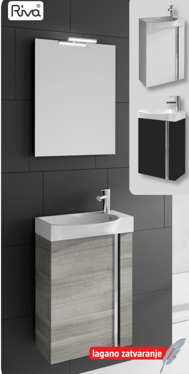 Kupaonski komplet 'Elegance' Riva - Akcija u trgovini Bauhaus