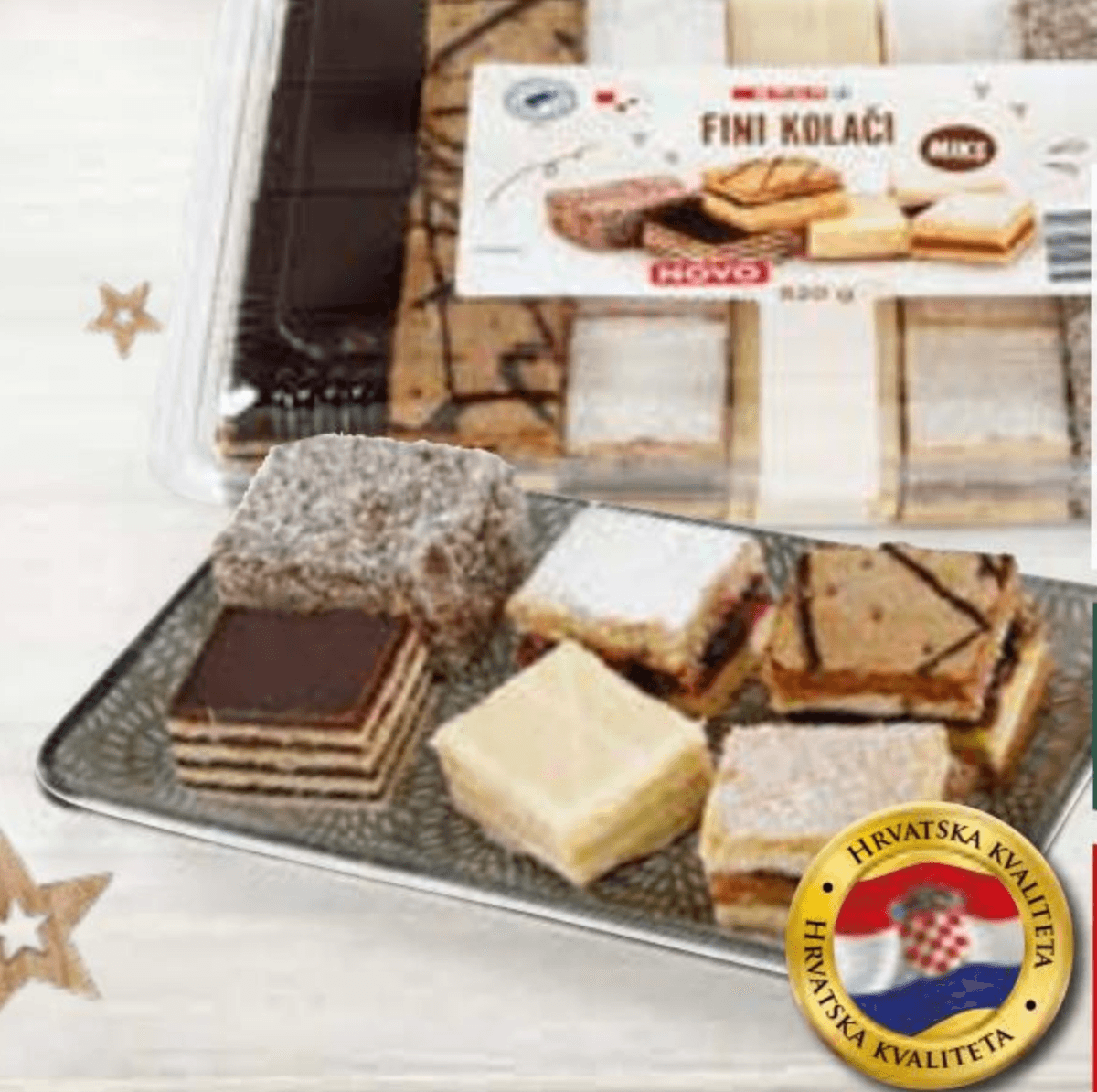 Mire fini kolači miks 820 g Akcija u trgovini Spar