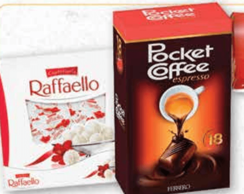 Ferrero Praline 157,5 - 260 g - Akcija u trgovini Plodine