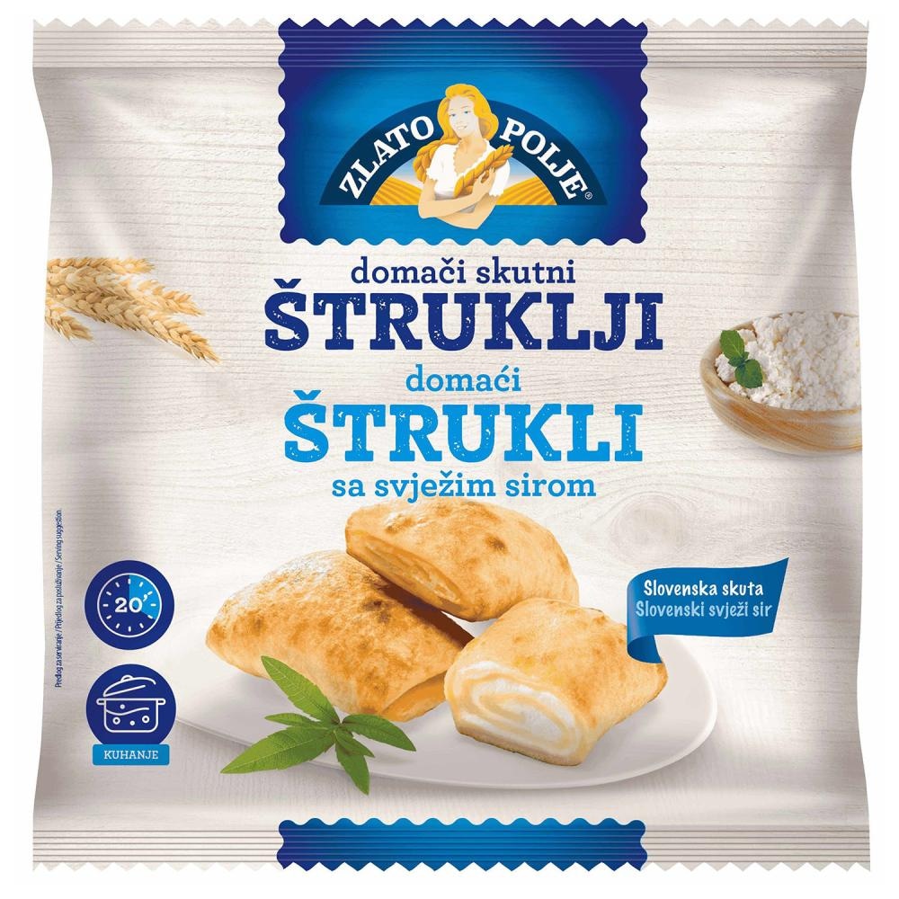 Štruklji sa svježim sirom 1 kg Zlato polje - Akcija u trgovini Spar