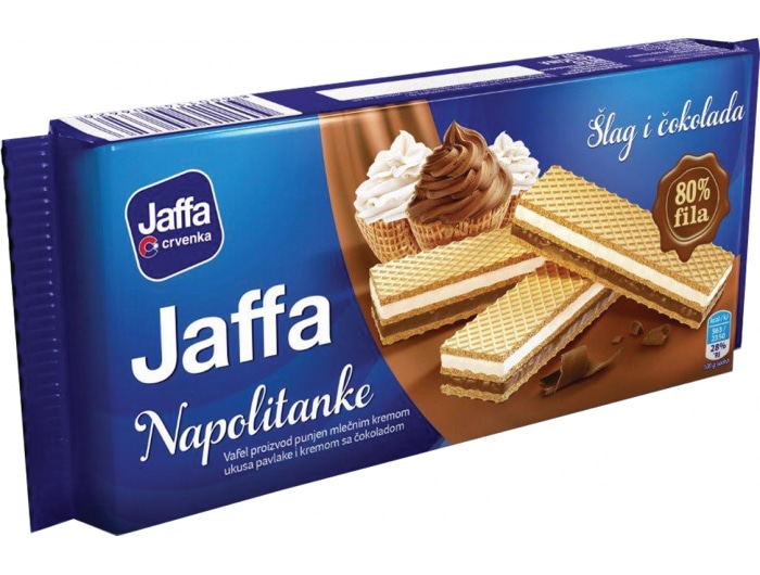 Crvenka Jaffa Napolitanke 160-187 g - Akcija u trgovini Trgovina Krk